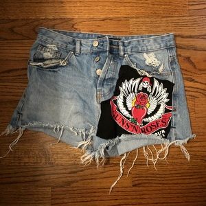Cool vintage jean shorts